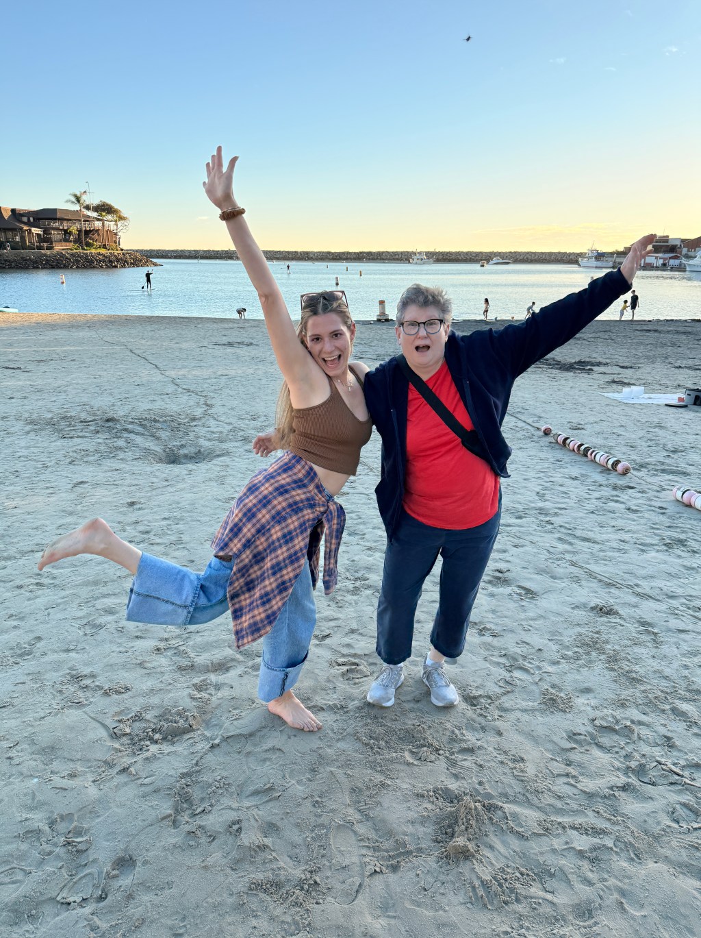 My mom was&nbsp;here